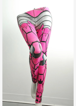 Illustration for article titled These robotic armor leggings will bring out your inner cyborg